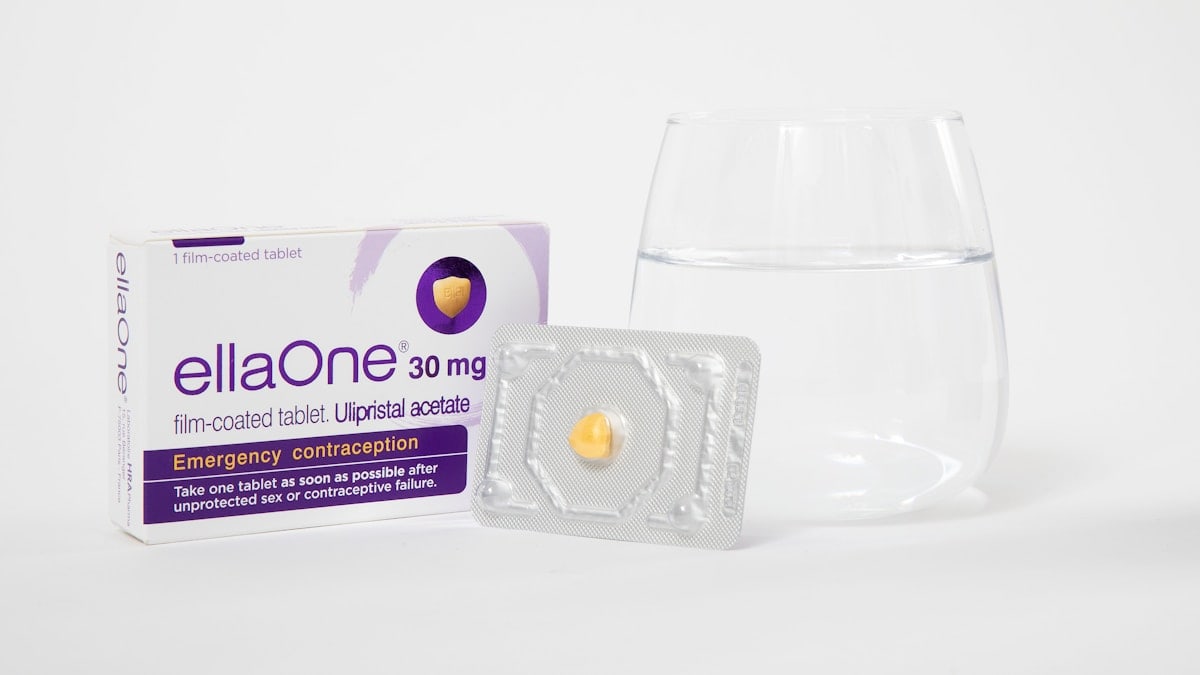 ellaOne, morning after pill. Used for emergency contraception.